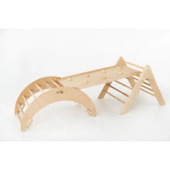 Luna Toys Naturel Houten Klimboog LU-36882 -Babyproducten Winkel 0x0 1
