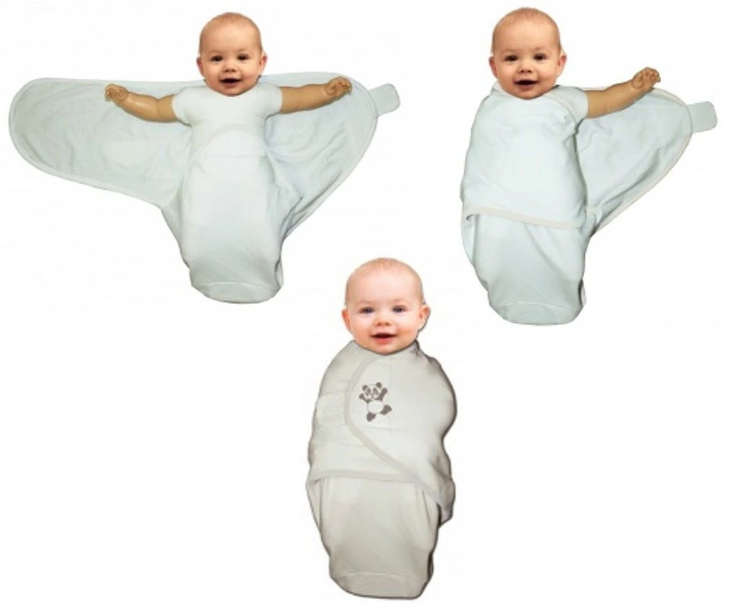 Bo Jungle Baby Wrap White Large Wikkeldeken B170410 4 Bo Jungle Baby Wrap White Large Wikkeldeken B170410 - Afbeelding 2