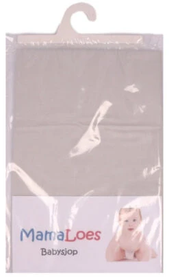 MamaLoes Grijs 90 X 90 Cm Boxmatras Hoeslaken 67009 -Babyproducten Winkel 27467 26588 26578 Grijs verpakking