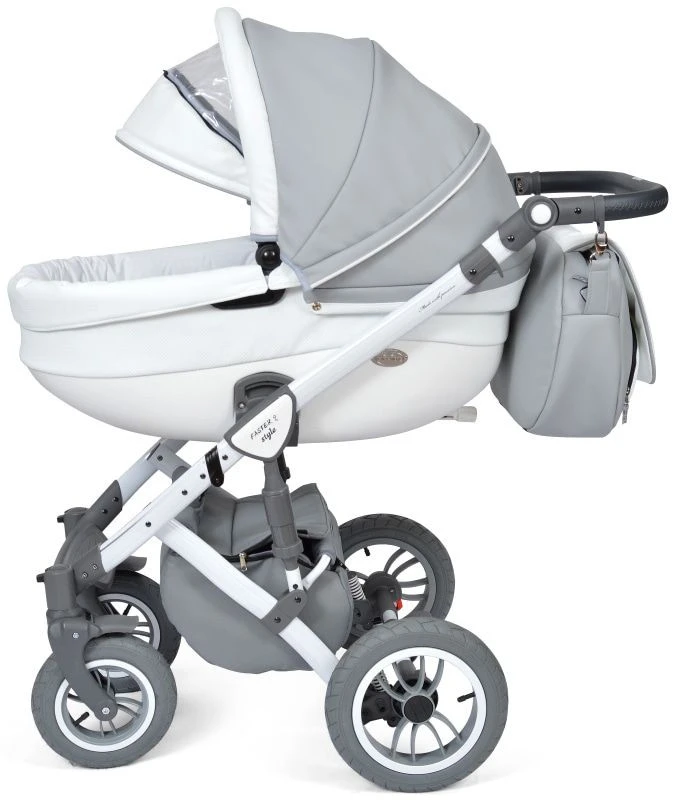 Baby Merc Faster 3 Exclusive Grey Kinderwagen Incl. Autostoel F8 - Afbeelding 4