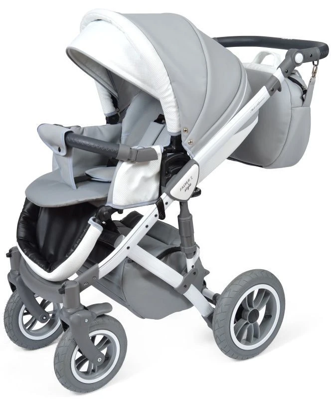 Baby Merc Faster 3 Exclusive Grey Kinderwagen Incl. Autostoel F8 - Afbeelding 7