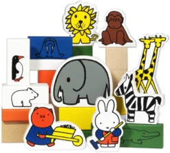 Bambolino Toys Nijntje Houten Blokken Dierentuin 33409