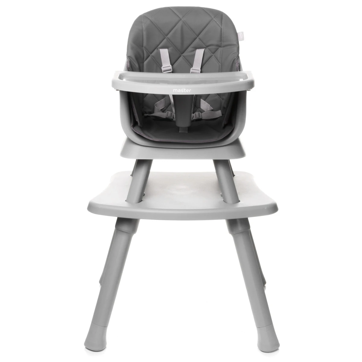 4Baby Master XXIII Grey 6-in-1 Kinderstoel 4 4Baby Master XXIII Grey 6-in-1 Kinderstoel - Afbeelding 2