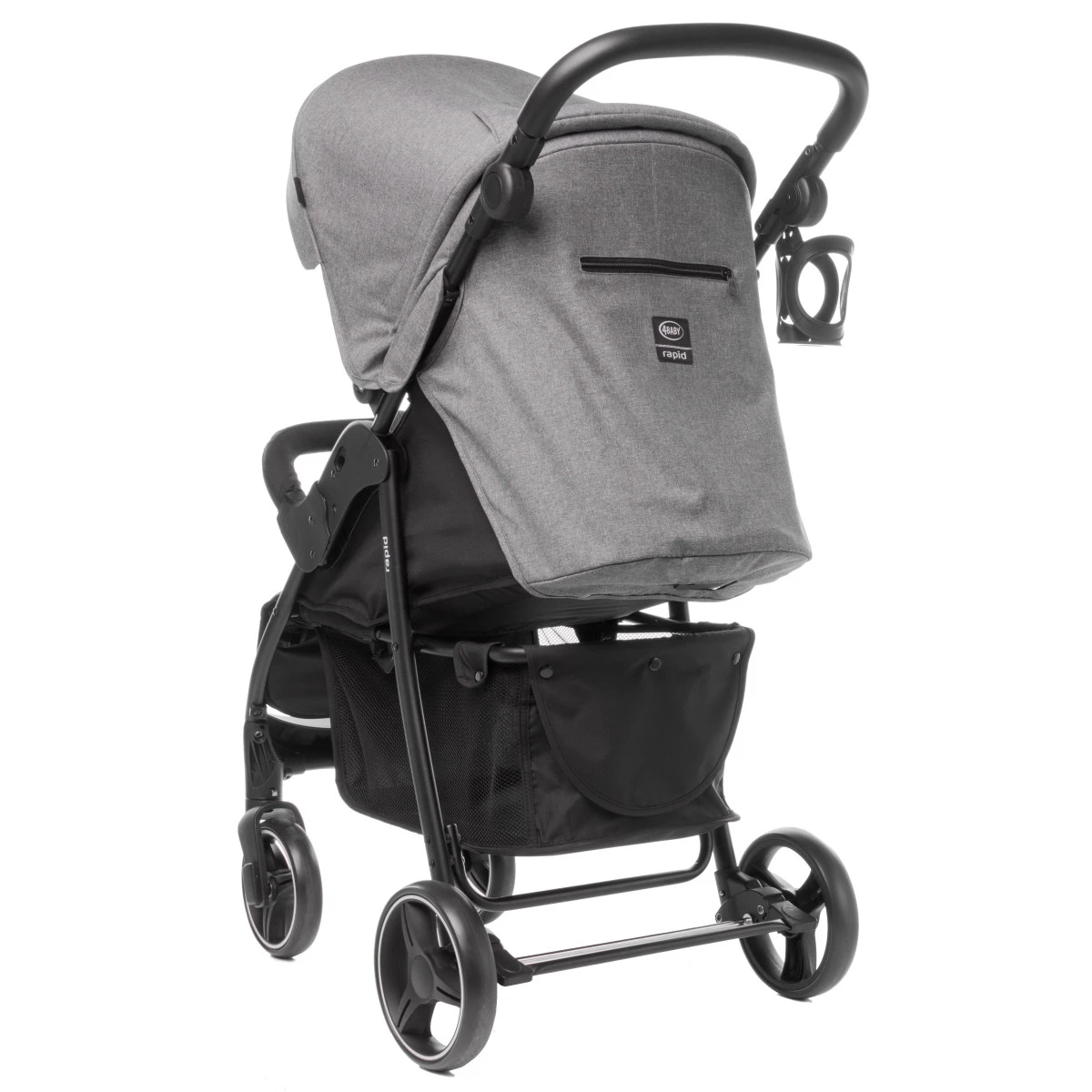 4Baby Rapid XXIII Grey Melange Wandelwagen 7 4Baby Rapid XXIII Grey Melange Wandelwagen - Afbeelding 5