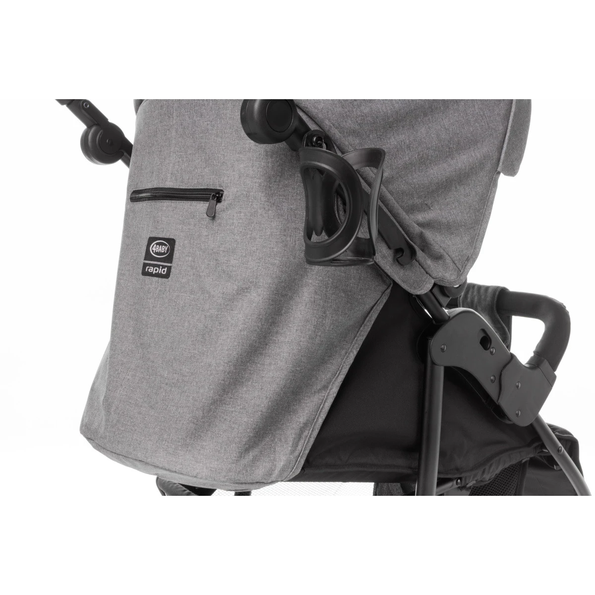 4Baby Rapid XXIII Grey Melange Wandelwagen 11 4Baby Rapid XXIII Grey Melange Wandelwagen - Afbeelding 9