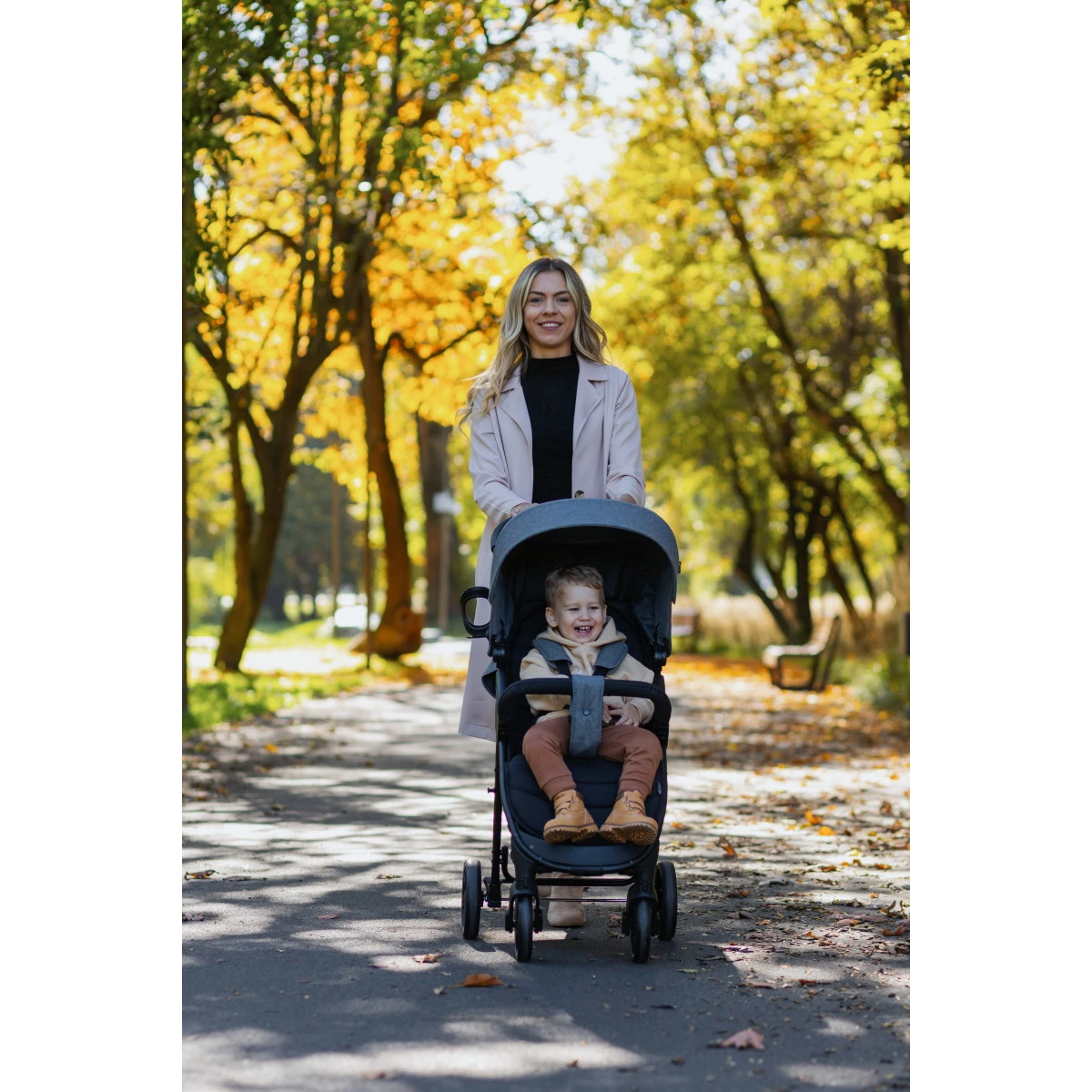 4Baby Rapid XXIII Grey Melange Wandelwagen 15 4Baby Rapid XXIII Grey Melange Wandelwagen - Afbeelding 13