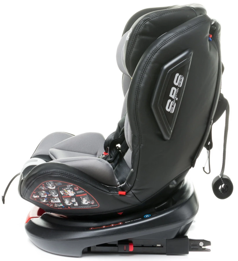 4Baby Roto-Fix Grey 360º 0-36 Kg Isofix Autostoel 8 4Baby Roto-Fix Grey 360º 0-36 Kg Isofix Autostoel - Afbeelding 6