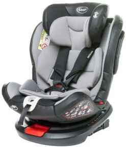 4Baby Roto-Fix Light Grey 360º 0-36 Kg Isofix Autostoel -Babyproducten Winkel 4baby roto fix light grey 360 0 36 kg isofix autostoel