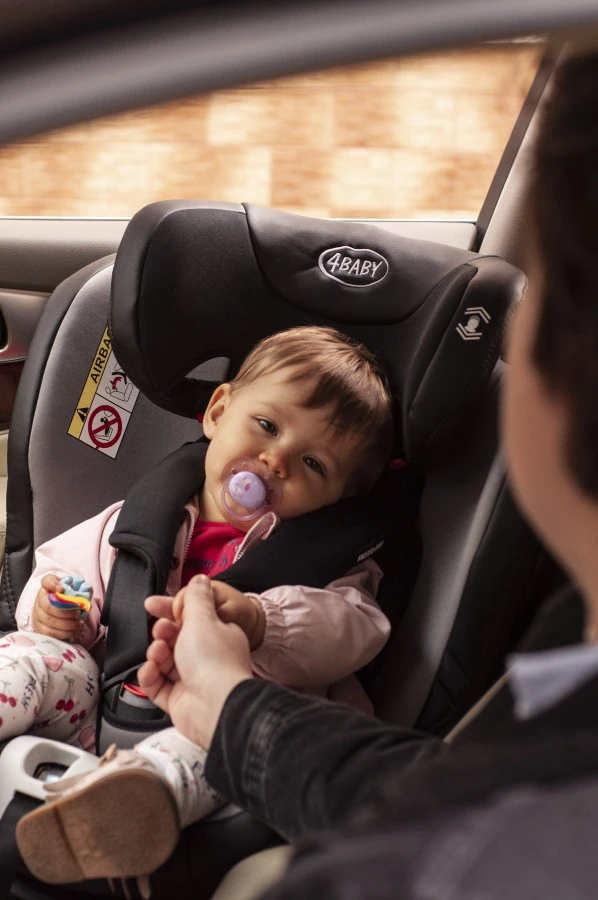 4Baby Roto-Fix Grey 360º 0-36 Kg Isofix Autostoel 20 4Baby Roto-Fix Grey 360º 0-36 Kg Isofix Autostoel - Afbeelding 18