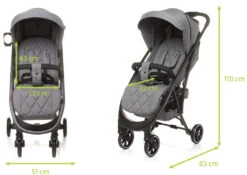4Baby Smart 2.0 Beige Wandelwagen Incl. Beenkap -Babyproducten Winkel 4baby smart 2.0 grey wandelwagen incl. beenkap 10 2