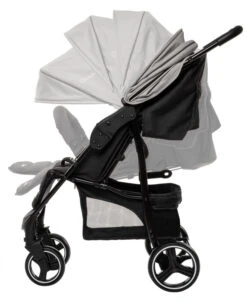 Babygo Basket Grey Melange Wandelwagen 6402 12 Babygo Basket Grey Melange Wandelwagen 6402 -Babyproducten Winkel Babygo Basket Grey Melange Wandelwagen 6402 1