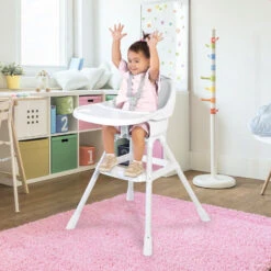 Babygo Simple White Kinderstoel 5105 8 Babygo Simple White Kinderstoel 5105 -Babyproducten Winkel Babygo Simple White Kinderstoel 5105.3