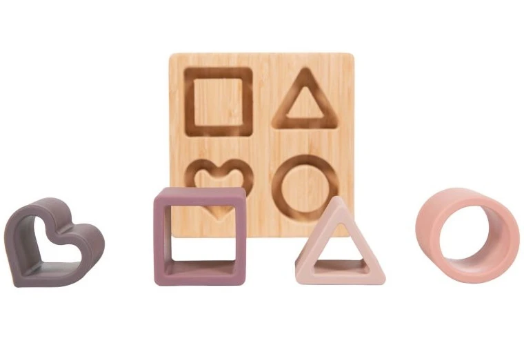 Bo Jungle B-Bamboo Shapes Hearts Vormenpuzzel B931000 5 Bo Jungle B-Bamboo Shapes Hearts Vormenpuzzel B931000 - Afbeelding 3