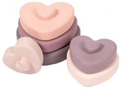 Bo Jungle B-Silicone Stacking Hearts Stapeltoren B930000 -Babyproducten Winkel Bo Jungle B Silicone Stacking Hearts Stapeltoren B930000.3