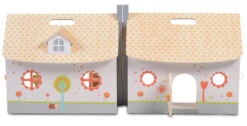 Cangaroo Houten Inklapbaar Poppenhuis 4139 -Babyproducten Winkel Cangaroo Houten Opvouwbaar Poppenhuis 4139 4