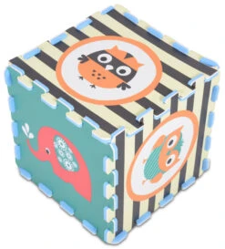 Cangaroo Olifant & Uil 9 Stuks Schuimrubberen Puzzelmat 3064 -Babyproducten Winkel Cangaroo Olifant Uil 9 Stuks Schuimrubberen Puzzelmat 3064 3