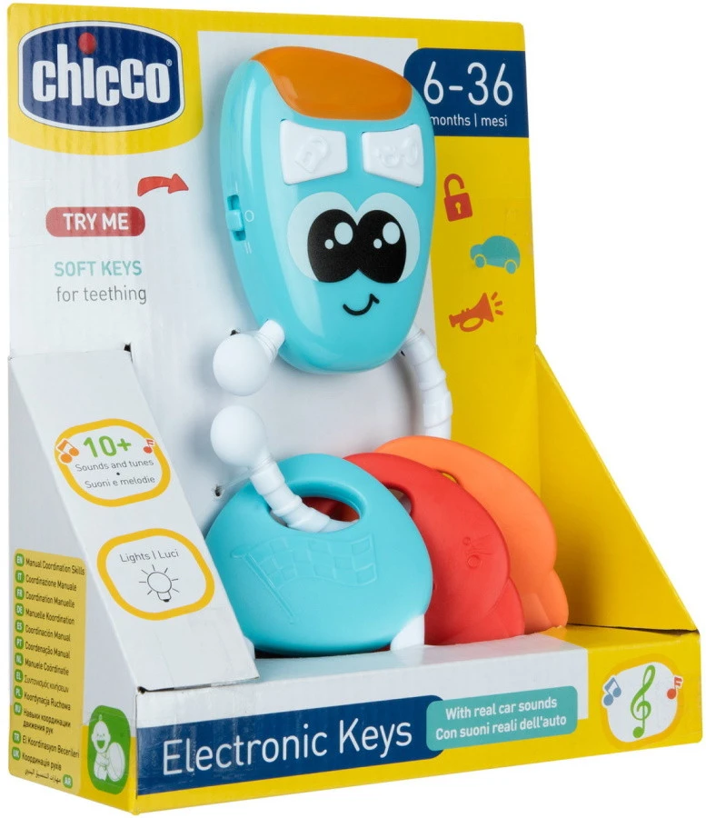 Chicco Mijn Eerste Elektronische Sleutels 00011163000000 5 Chicco Mijn Eerste Elektronische Sleutels 00011163000000 - Afbeelding 3
