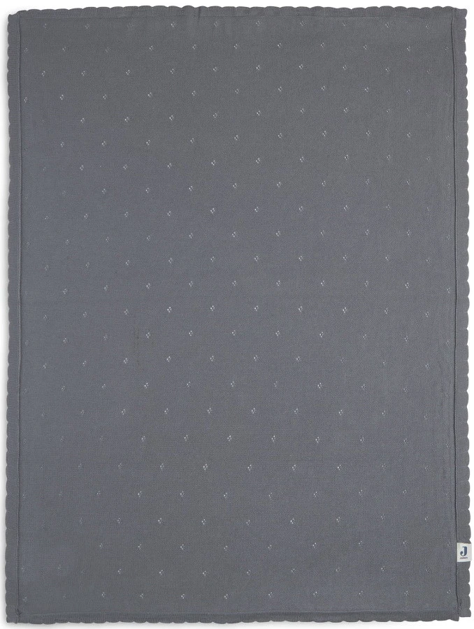 Jollein Pointelle Storm Grey 100 X 150 Cm Ledikantdeken 516-522-66064 6 Jollein Pointelle Storm Grey 100 X 150 Cm Ledikantdeken 516-522-66064 - Afbeelding 4