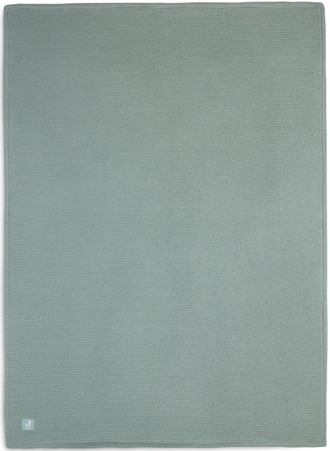 Jollein Basic Knit Forest Green / Fleece 75 X 100 Cm Wiegdeken 517-511-65219 5 Jollein Basic Knit Forest Green / Fleece 75 X 100 Cm Wiegdeken 517-511-65219 - Afbeelding 3