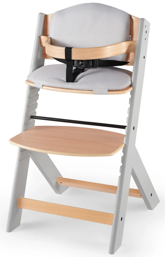 Kinderkraft Enock Grijs/Naturel Houten Kinderstoel Met Zitverkleiner KHENOC0PGRY0000 5 Kinderkraft Enock Grijs/Naturel Houten Kinderstoel Met Zitverkleiner KHENOC0PGRY0000 - Afbeelding 3
