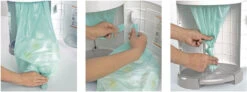Korbell Wit Nappy Disposal System Luieremmer M250DSW -Babyproducten Winkel Korbell Nappy Disposal System Luieremmer 3 3