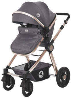 Lorelli Alexa Luxe Black 3-in-1 Combi Kinderwagen Incl. Autostoel 1002129-2186 -Babyproducten Winkel Lorelli Alexa Luxe Black 3 in 1 Combi Kinderwagen incl. Autostoel 1002129 2186 4