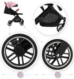 Momi Estelle Pink Wandelwagen WOSP00004 21 Momi Estelle Pink Wandelwagen WOSP00004 -Babyproducten Winkel Momi Estelle Pink Wandelwagen WOSP00004 8