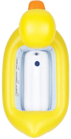 Munchkin White Hot Eend Opblaasbaar Veiligheidsbadje 011054 -Babyproducten Winkel Munchkin White Hot Eend Opblaasbaar Veiligheidsbadje Bovenaanzicht 4