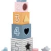 PolarB 2-in-1 Houten Stapelblokken En Vormenstoof 44016 -Babyproducten Winkel PolarB 2 in 1 Houten Stapelblokken en Vormenstoof 44016 1