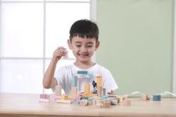 PolarB 60 Stuks Houten Blokken 44010 12 PolarB 60 Stuks Houten Blokken 44010 -Babyproducten Winkel PolarB 60 Stuks Houten Blokken 44010 3