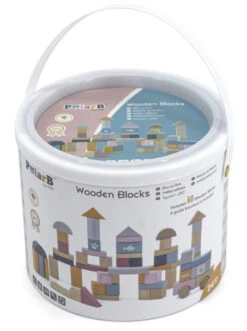 PolarB 60 Stuks Houten Blokken 44010 11 PolarB 60 Stuks Houten Blokken 44010 -Babyproducten Winkel PolarB 60 Stuks Houten Blokken 44010 5