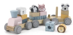 PolarB Houten Blokkentrein 44015 9 PolarB Houten Blokkentrein 44015 -Babyproducten Winkel PolarB Houten Blokkentrein 44015 2