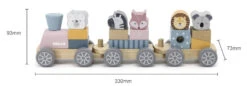 PolarB Houten Blokkentrein 44015 10 PolarB Houten Blokkentrein 44015 -Babyproducten Winkel PolarB Houten Blokkentrein 44015 3