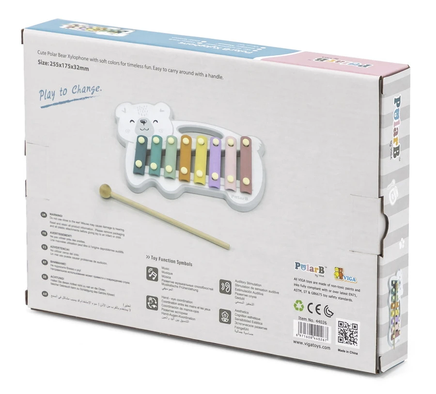 PolarB Houten Xylofoon 44026 6 PolarB Houten Xylofoon 44026 - Afbeelding 4