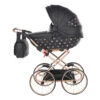 Tako Mini Imperial Vintage Black/Rose Poppen Kinderwagen Incl. Tas 04 1 Tako Mini Imperial Vintage Black/Rose Poppen Kinderwagen Incl. Tas 04 -Babyproducten Winkel Tako Mini Imperial Vintage Black Rose Poppen Kinderwagen incl. Tas 04