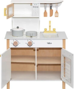 Tryco Houten Kinderkeuken TR-303017 11 Tryco Houten Kinderkeuken TR-303017 -Babyproducten Winkel Tryco Houten Kinderkeuken TR 303017 03