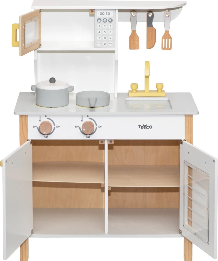 Tryco Houten Kinderkeuken TR-303017 5 Tryco Houten Kinderkeuken TR-303017 - Afbeelding 3