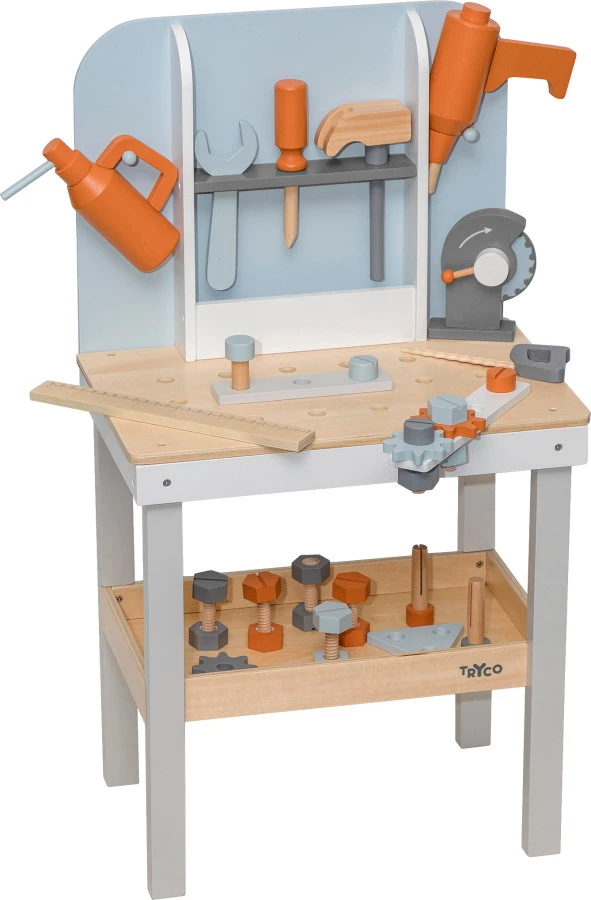 Tryco Houten Werkbank TR-303009 4 Tryco Houten Werkbank TR-303009 - Afbeelding 2