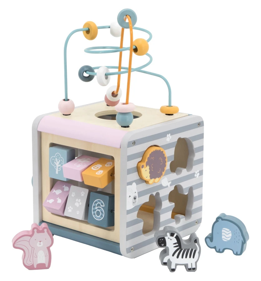 PolarB 5-in-1 Houten Activiteiten Box 44030 3 PolarB 5-in-1 Houten Activiteiten Box 44030