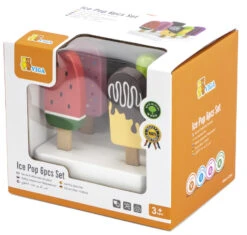 Viga 6 Stuks Houten Speelgoed IJsjes 44528 -Babyproducten Winkel Viga 6 Stuks Houten Speelgoed IJsjes 44528 5