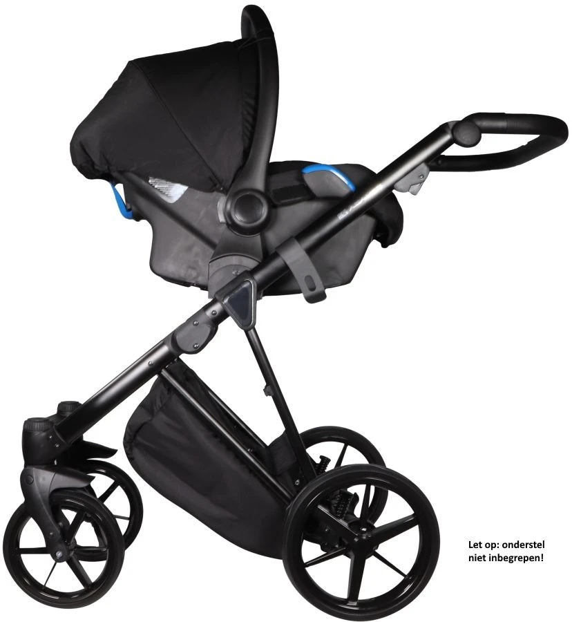 Adamex Chantal Black 2-in-1 Kinderwagen C213 7 Adamex Chantal Black 2-in-1 Kinderwagen C213 - Afbeelding 5