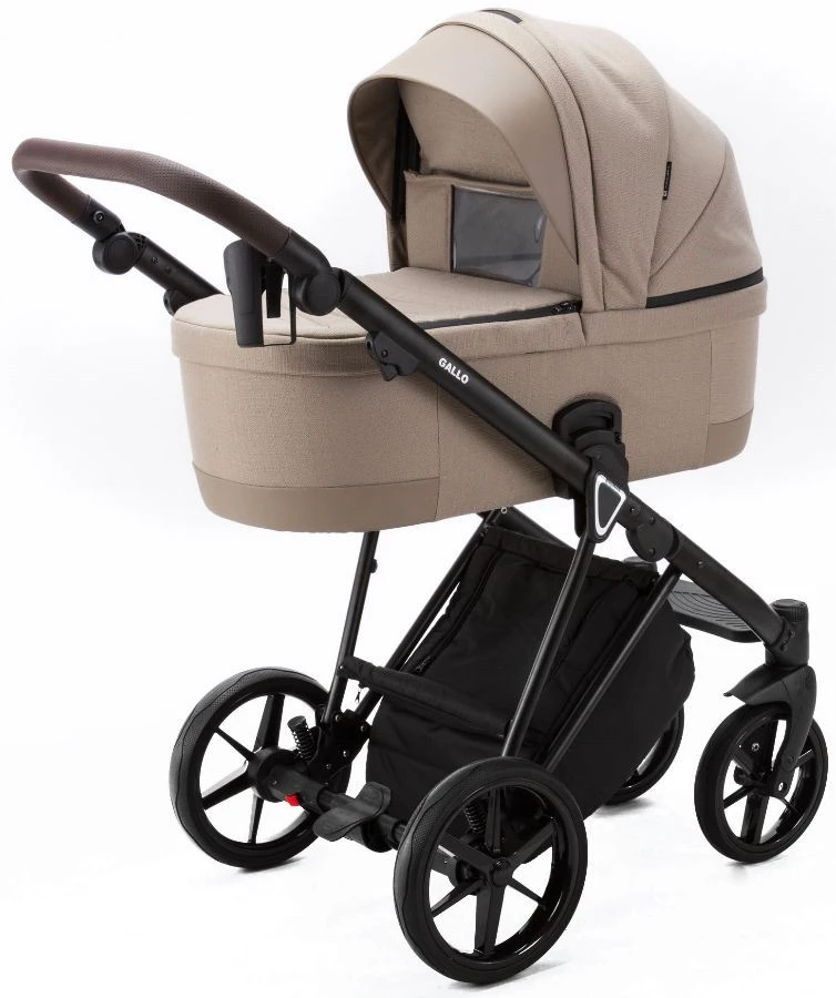 Adamex Gallo Cappuccino 2-in-1 Kinderwagen GA-7 4 Adamex Gallo Cappuccino 2-in-1 Kinderwagen GA-7 - Afbeelding 2