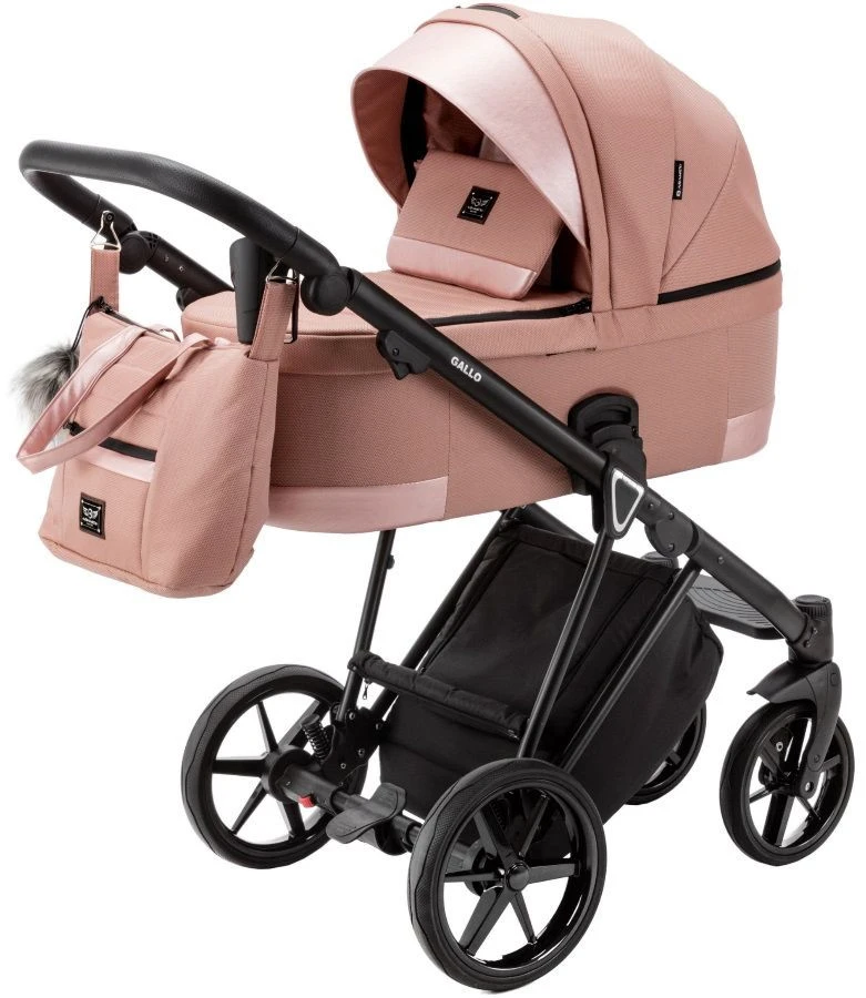 Adamex Gallo Rose Pink 2-in-1 Kinderwagen GA-4 3 Adamex Gallo Rose Pink 2-in-1 Kinderwagen GA-4