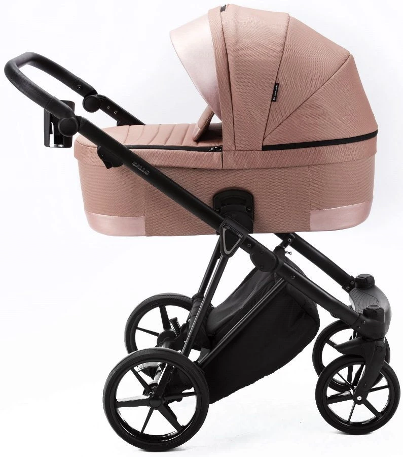 Adamex Gallo Rose Pink 2-in-1 Kinderwagen GA-4 5 Adamex Gallo Rose Pink 2-in-1 Kinderwagen GA-4 - Afbeelding 3