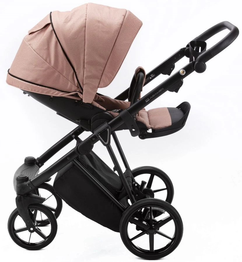 Adamex Gallo Rose Pink 2-in-1 Kinderwagen GA-4 10 Adamex Gallo Rose Pink 2-in-1 Kinderwagen GA-4 - Afbeelding 8