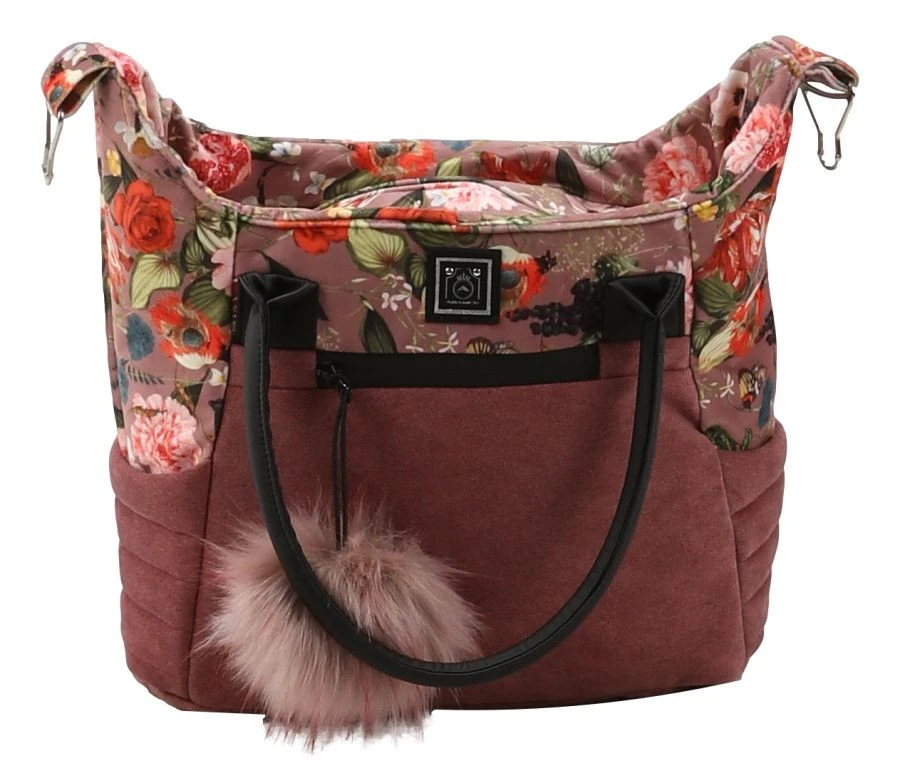 Adamex Porto Flowers Pink 2-in-1 Kinderwagen FL-2 11 Adamex Porto Flowers Pink 2-in-1 Kinderwagen FL-2 - Afbeelding 9