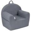 Albero Mio Stripe Graphite Kinderfauteuil -Babyproducten Winkel albero mio stripe graphite kinderfauteuil 1