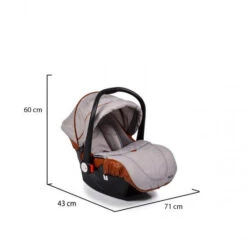 Cangaroo Alma Light Grey Silver 3-in-1 Combi Kinderwagen Incl. Autostoel -Babyproducten Winkel alma alu 4