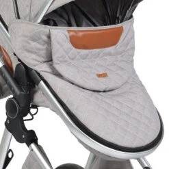 Cangaroo Alma Light Grey Silver 3-in-1 Combi Kinderwagen Incl. Autostoel -Babyproducten Winkel alma alu 5