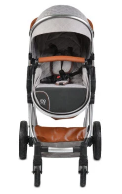Cangaroo Alma Light Grey Silver 3-in-1 Combi Kinderwagen Incl. Autostoel -Babyproducten Winkel alma alu 9